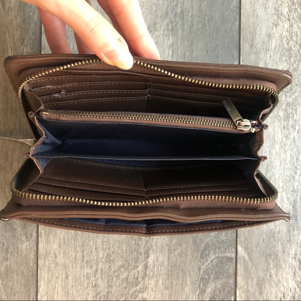 MATT & NAT vegan leather brown women’s wallet - Picture 9 of 12